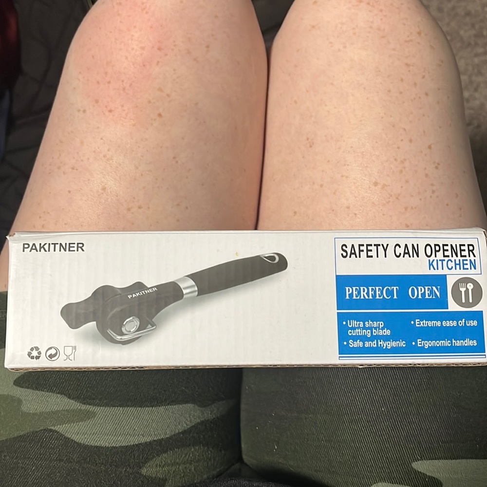 Never used can opener